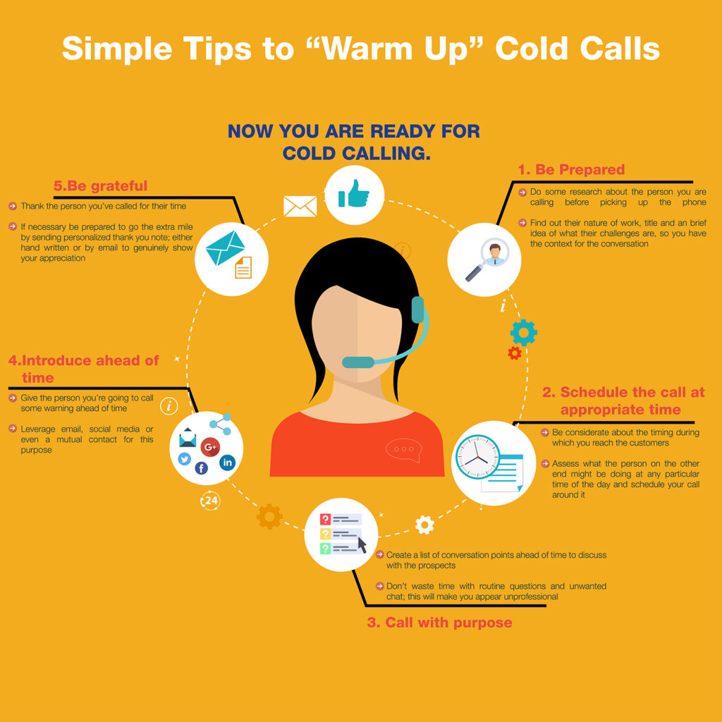 Tips to warm up cold calls